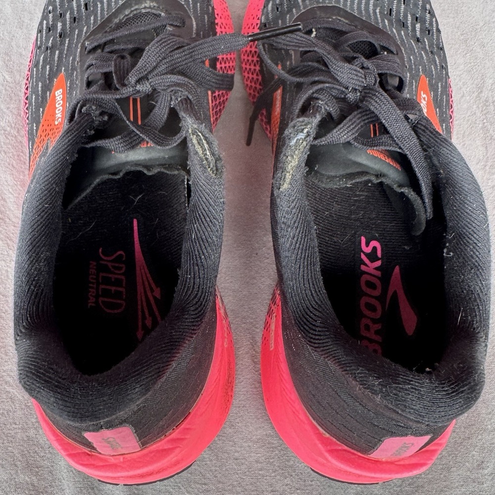 Size‎ 7 - Brooks Hyperion Tempo Women's Running Shoes Coral/Cosmo/Phantom - Picture 9 of 13